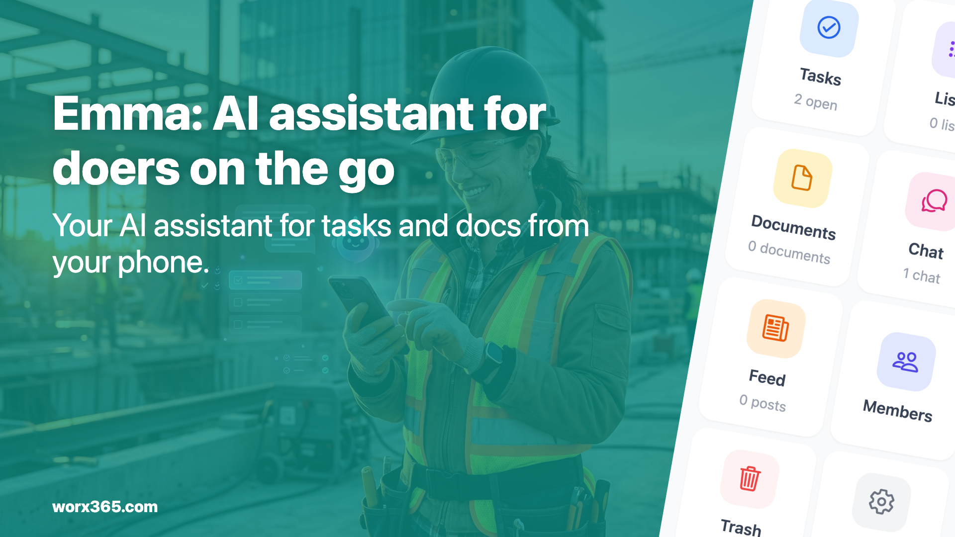 AI Assistant for Construction Teams — Create Tasks by Voice