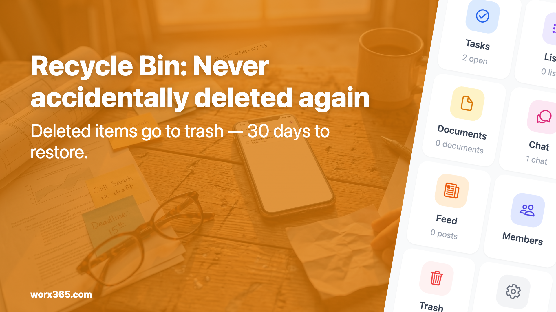 Trash: never accidentally delete anything again