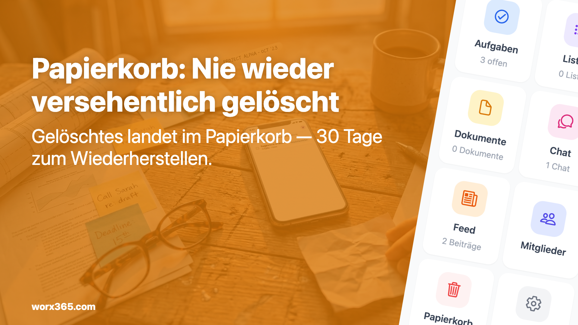 Papierkorb: Nie wieder versehentlich gelöscht