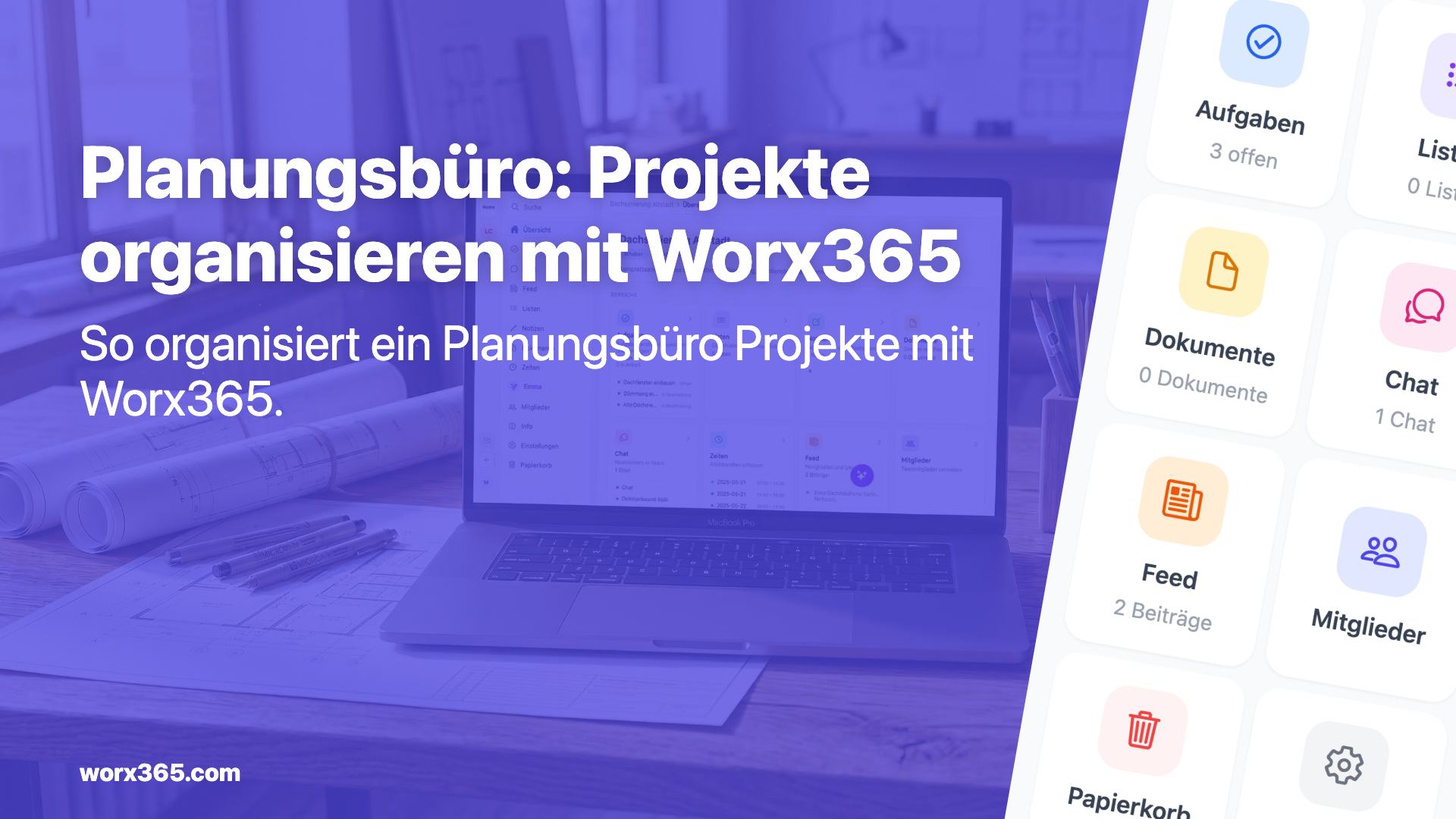 Projektmanagement im Planungsbüro — Aufgaben, Doku und Team