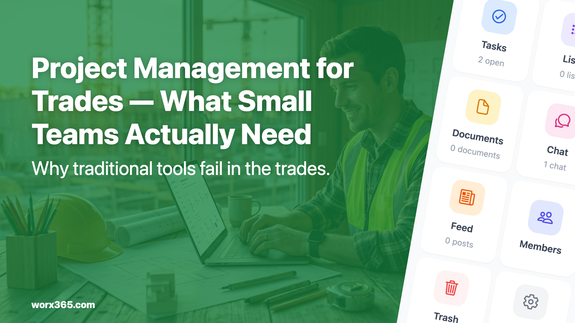 Project Management for Trades — What Small Teams Actually Need